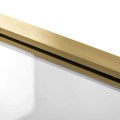 Rea Rapid Swing Brush Gold 100 drzwi prysznicowe 100x195