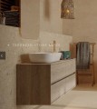 Opoczno Terrazzo stone warm beige mat płytka gresowa 59,8x59,8cm - aranżacja