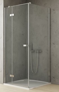 New Trendy Reflexa kabina prysznicowa kwadratowa 90x90 cm lewa