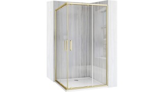 Rea City kabina prysznicowa 80x100 brush gold