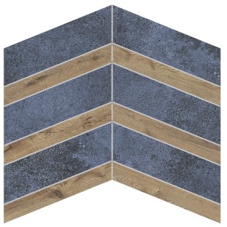 Tubądzin Torano Anthrazite mozaika gresowa 29,8x24x0,8