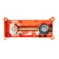 REA OVAL bateria umywalkowa podtynkowa + box , chrom