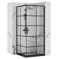 Rea Concept kabina prysznicowa 80x80 black