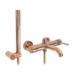 Rea Lungo bateria wannowa różowe złoto