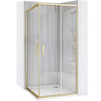 Rea City kabina prysznicowa 80x80 brush gold