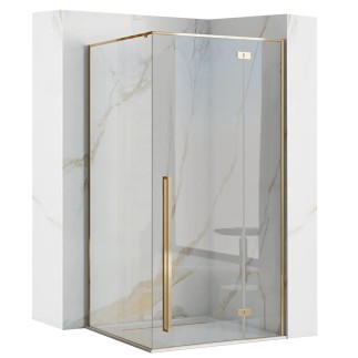 Rea Fargo kabina prysznicowa U 90x90 gold