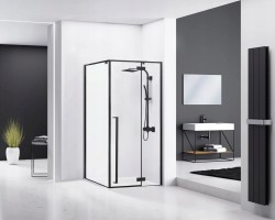 Rea Fargo kabina prysznicowa U 90x90 black