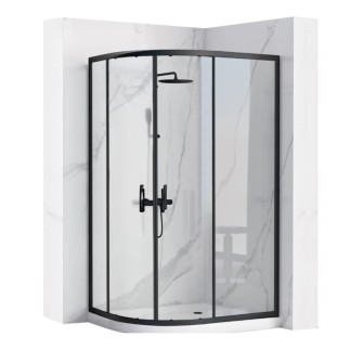 Rea Look kabina prysznicowa 80x100 black