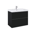 Elita Look  szafka podumywalkowa 2S 80 cm, kolor czarny mat