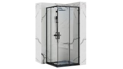 Rea Punto kabina prysznicowa 90x90 black