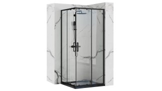 Rea Punto kabina prysznicowa 80x80 black