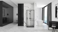 Rea Punto kabina prysznicowa 90x90 black
