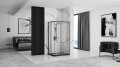 Rea Punto kabina prysznicowa 80x100 black