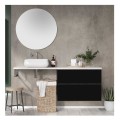 Elita Look komoda 2S 60 cm, kolor czarny mat-1