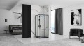 Rea Punto kabina prysznicowa 90x90 black