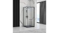 Rea Punto kabina prysznicowa 80x80 black
