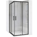 Rea City kabina prysznicowa black 80x80