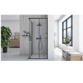 Rea City kabina prysznicowa 80x80 black