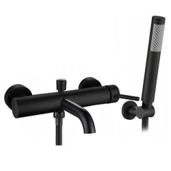 Rea Lungo bateria wannowa ścienna czarna