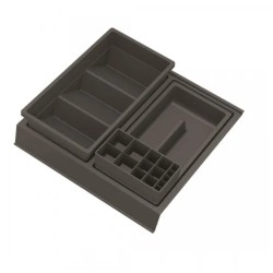Elita Organizer modułowy antracyt mat l35