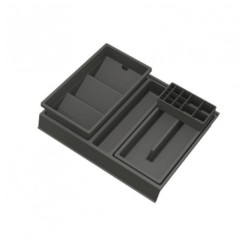 Elita organizer modułowy antracyt mat l40