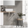 Elita podpora blatu mdf chrom  43x15 cm