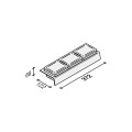 Elita Organizer modułowy antracyt mat s40