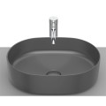 Roca Inspira Round umywalka nablatowa 50x37cm, onyks