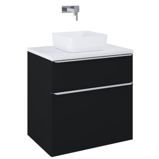 Elita Lofty szafka 70 2S czarna mat