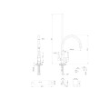 INVENA GLAMOUR Bateria zlewozmywakowa z filtrem chrom-czarny-3