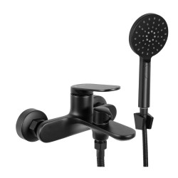 Rea Marco bateria wannowa czarna ścienna