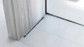 Rea Listwa spadkowa brodzikowa lewa 120cm czarna