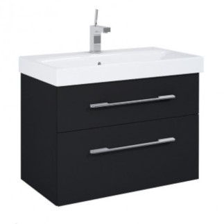 Elita Barcelona szafka 80 2S czarna mat