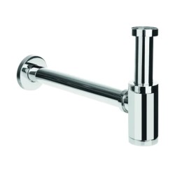 Laveo Syfon umywalkowy okrągły 1 1/4" chrom