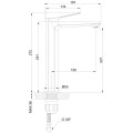 Invena Neri bateria umywalkowa czarna-2
