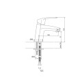 Invena Malta bateria umywalkowa chrom-1