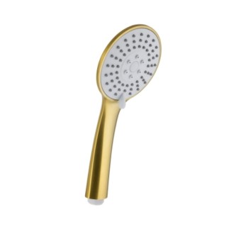 KFA Armatura Kraków Moza rączka natrysku 3funkcyjna złota