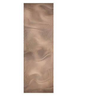 Paradyż Night queen cooper połysk dekor płytka ścienna 39,8 x 119,8 cm