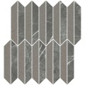 Paradyż Noisy Whisper graphite mozaika mix mat 27,4x29,8