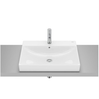 Roca Ona umywalka blatowa prostokątna z otworem na baterię 60x45