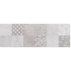 Cersanit Snowdrops patchwork płytka ścienna połysk 20x60 cm