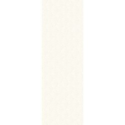 Paradyż Puris white decor B ultramat płytka ścienna 39,8x119,8