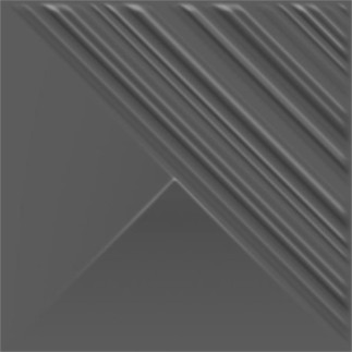 Paradyż Ray grafit płytka ścienna 19,8x19,8