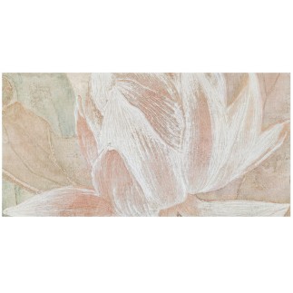 Domino Tortora flower obraz A elem 2 59,8x119,8 cm