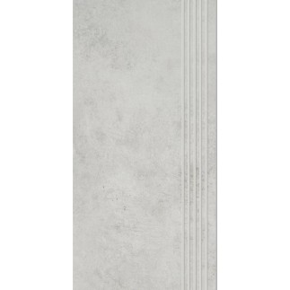Paradyż Scratch bianco półpoler stopnica nacinana prosta 29,8x59,8