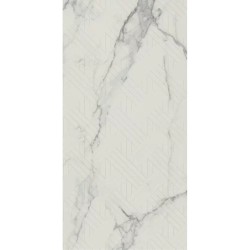 Paradyż Classica Carrastone white dekor mat płytka ścienna  29,8x59,8