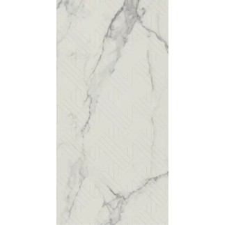 Paradyż Classica Carrastone white dekor mat płytka ścienna  29,8x59,8