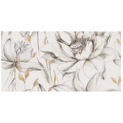 Domino Velo bianco flowers obraz elem. 2 119,8x59,8 cm