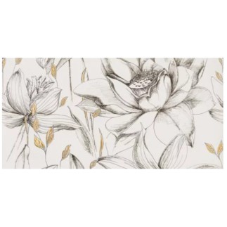 Domino Velo bianco flowers obraz elem. 2 119,8x59,8 cm