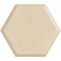 Paradyż Serene beige struktura płytka ścienna heksagon 19,8x17,1